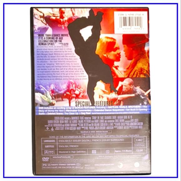 🌈DVD "STOMP THE YARD" -WIDESCREEN - Picture 2 of 3